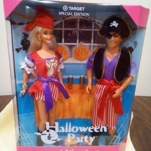 Halloween Party Barbie and Ken